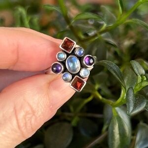 Nicky Butler Sterling Silver Gemstone Ring